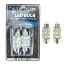 Żarówki samochodowe 9 LED 12V 2 szt. 0647