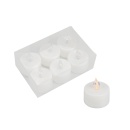 Świeczka LED tealight 6 szt. 0456